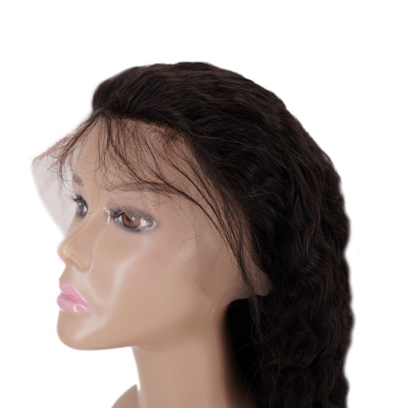 Deep Wave 13x4 Transparent Lace Front Wig